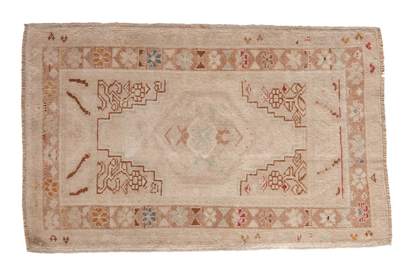Vintage Distressed Oushak Rug // ONH Item: 12807