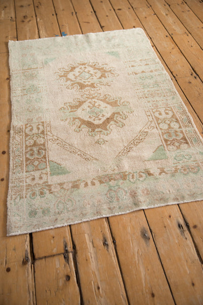 Vintage Distressed Oushak Square Rug // ONH Item: 12810, Image 3