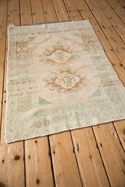Vintage Distressed Oushak Square Rug // ONH Item: 12810, Image 5