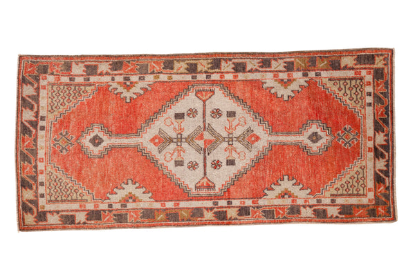 Vintage Distressed Oushak Rug Runner // ONH Item: 12811