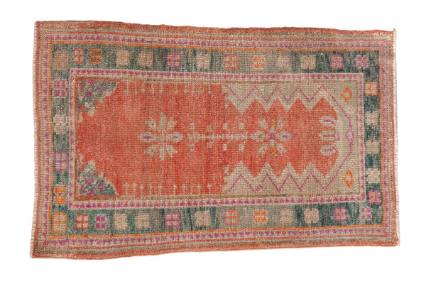 Vintage Distressed Oushak Rug // ONH Item: 12812