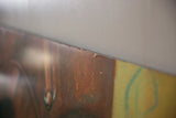 Minor wear and peeling on the top edge of the Harry Potter foam board art poster.