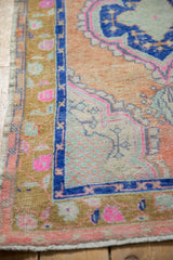 2.5x4.5 Vintage Distressed Oushak Rug // ONH Item 12828, Image 8