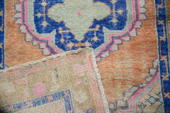 2.5x4.5 Vintage Distressed Oushak Rug // ONH Item 12828, Image 10