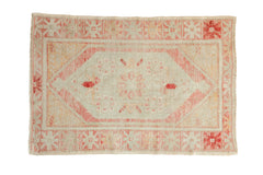 2.5x4 Vintage Distressed Oushak Rug // ONH Item 128291