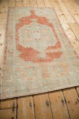 3x6 Vintage Distressed Oushak Rug Runner // ONH Item 12830, Image 5