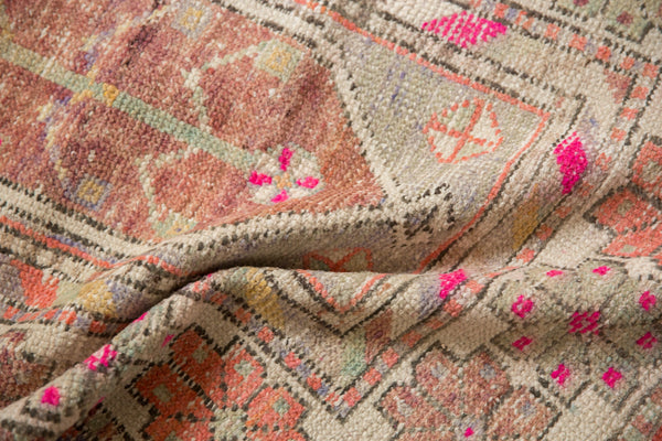 2.5x5 Vintage Distressed Oushak Rug Runner // ONH Item 12831, Image 7