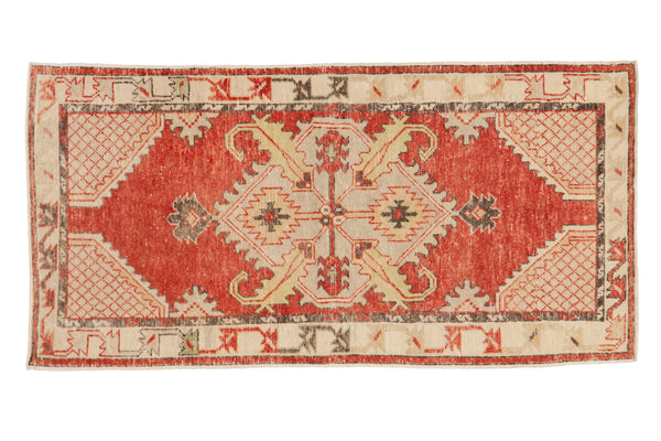 2.5x5.5 Vintage Distressed Oushak Rug Runner // ONH Item 12834