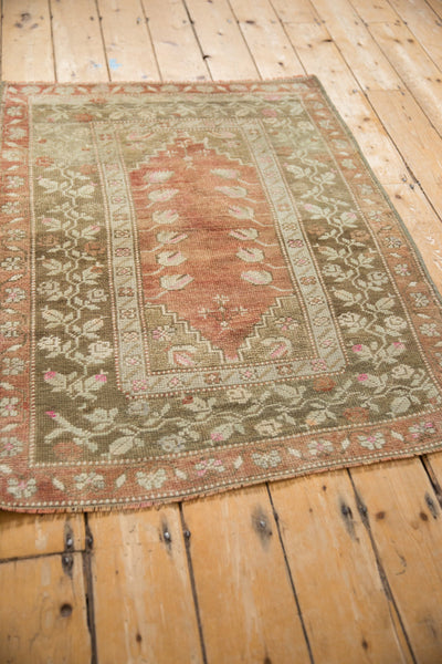3x4 Vintage Distressed Melas Square Rug // ONH Item 12836, Image 5