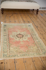 2.5x4.5 Vintage Distressed Oushak Rug // ONH Item 12837, Image 3