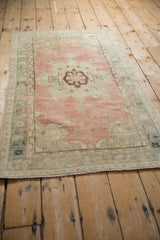 2.5x4.5 Vintage Distressed Oushak Rug // ONH Item 12837, Image 5