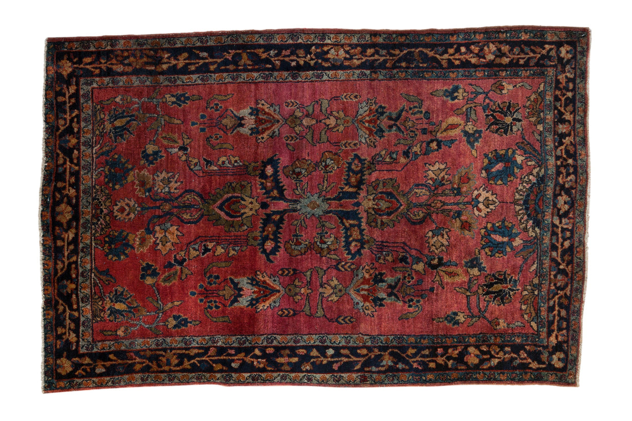 Antique Fine Sarouk Rug // ONH Item: 12838