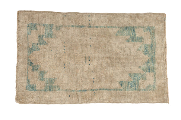 Distressed Oushak Rug Runner // ONH Item: 12841