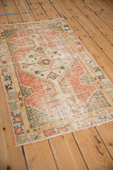 2.5x4 Vintage Distressed Oushak Rug