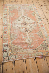 2.5x4 Vintage Distressed Oushak Rug