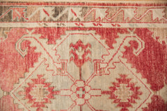 2.5x5.5 Vintage Distressed Oushak Rug Runner