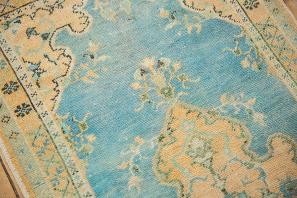 Vintage Distressed Oushak Rug Runner // ONH Item: 12854, Image 6