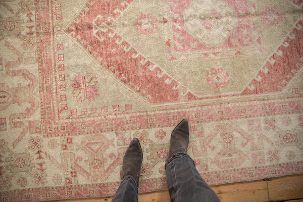 Vintage Distressed Oushak Carpet // ONH Item: 12860, Image 1