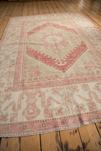 Vintage Distressed Oushak Carpet // ONH Item: 12860, Image 8