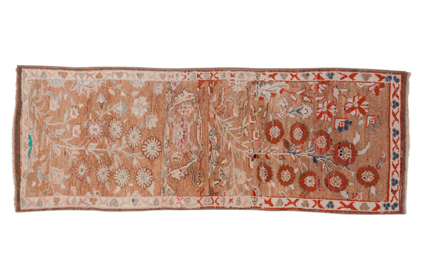 Vintage Distressed Oushak Rug Runner // ONH Item: 12865