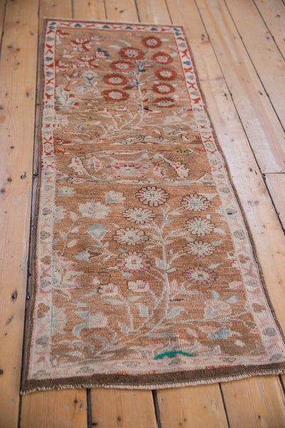Vintage Distressed Oushak Rug Runner // ONH Item: 12865, Image 3