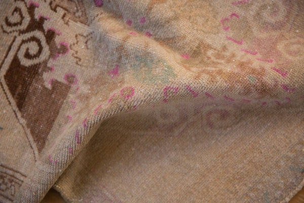 Vintage Distressed Oushak Square Rug Mat // ONH Item: 12876, Image 7