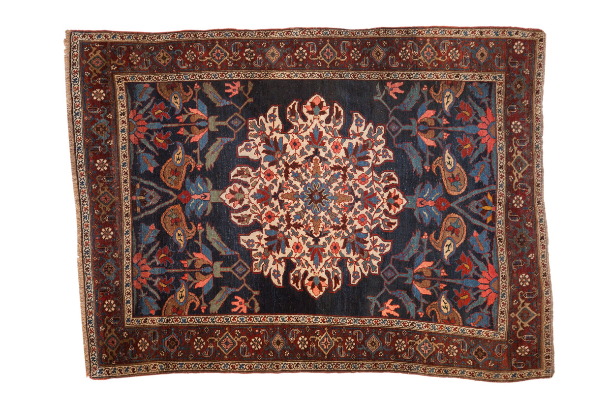 Antique Kurdish Bijar Rug // ONH Item: 12881