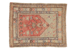 2.5x3 Vintage Distressed Oushak Square Rug // ONH Item 128891