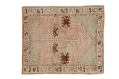 2.5x3 Vintage Distressed Oushak Square Rug // ONH Item 128911