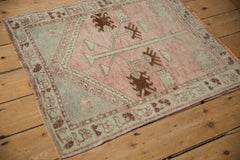 2.5x3 Vintage Distressed Oushak Square Rug // ONH Item 12891, Image 4