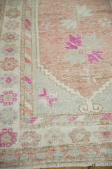 3x4.5 Vintage Distressed Oushak Rug // ONH Item 12892, Image 4