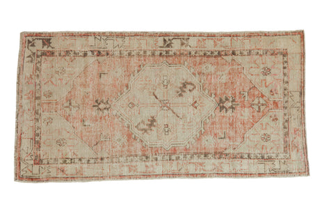 2.5x5 Vintage Distressed Oushak Rug Runner // ONH Item 128931