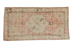2.5x5 Vintage Distressed Oushak Rug Runner // ONH Item 128931