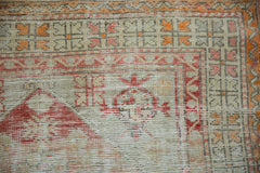 3x4 Vintage Distressed Oushak Square Rug // ONH Item 12894, Image 2