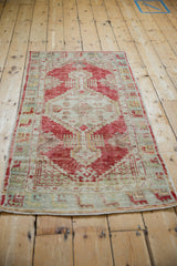 2.5x4.5 Vintage Distressed Oushak Rug // ONH Item 12895, Image 4
