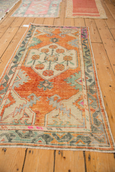 2.5x5.5 Vintage Distressed Oushak Rug Runner // ONH Item 12902, Image 3