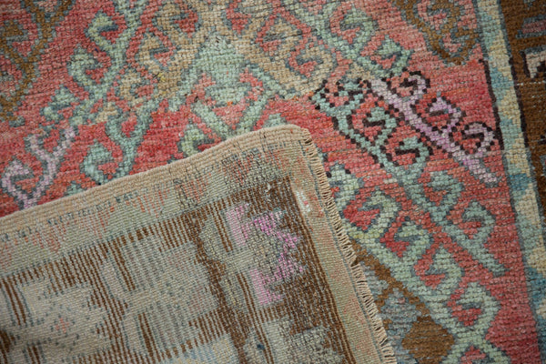 3.5x8 Vintage Distressed Oushak Rug Runner // ONH Item 12904, Image 10