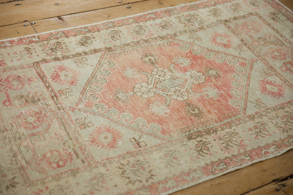 2.5x5 Vintage Distressed Oushak Rug Runner // ONH Item 12910, Image 5
