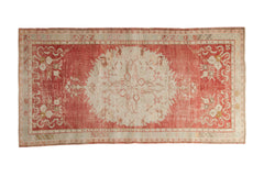 2.5x5.5 Vintage Distressed Oushak Rug Runner // ONH Item 129111