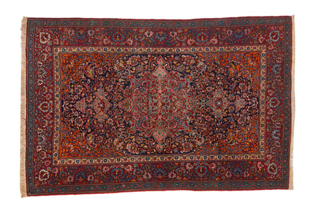 Antique Fine Kashan Rug // ONH Item: 12913