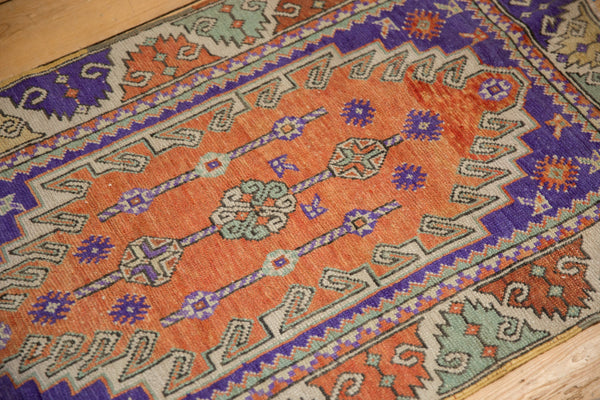 2.5x4 Vintage Distressed Oushak Rug // ONH Item 12917, Image 4