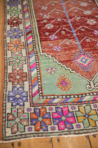 2.5x5.5 Vintage Distressed Oushak Rug Runner // ONH Item 12918, Image 4