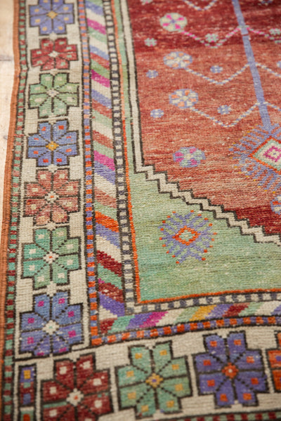 2.5x5.5 Vintage Distressed Oushak Rug Runner // ONH Item 12918, Image 6