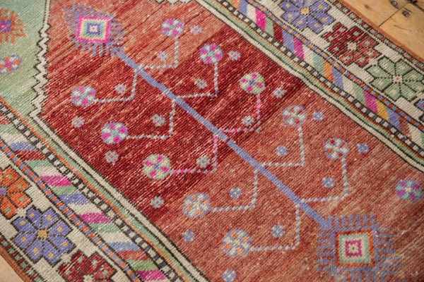 2.5x5.5 Vintage Distressed Oushak Rug Runner // ONH Item 12918, Image 7