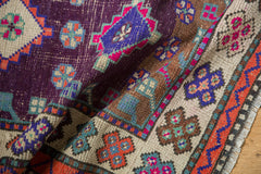 2.5x4.5 Vintage Distressed Oushak Rug // ONH Item 12919, Image 7