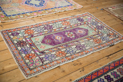 2.5x5 Vintage Distressed Oushak Rug Runner // ONH Item 12920, Image 4