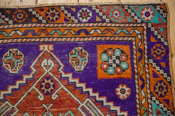 3x4 Vintage Distressed Oushak Square Rug // ONH Item 12924, Image 2