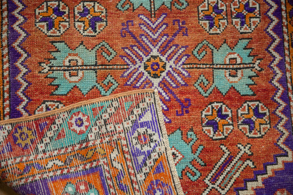 3x4 Vintage Distressed Oushak Square Rug // ONH Item 12924, Image 8