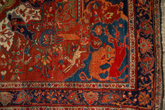 4.5x6.5 Antique Farahan Sarouk Rug // ONH Item 12926, Image 13