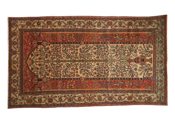 5x9 Antique Fine Fereghan Carpet // ONH Item 129281